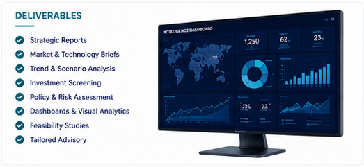 Strategic intelligence deliverables